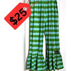 Youth-Matilda Jane striped ruffle pants